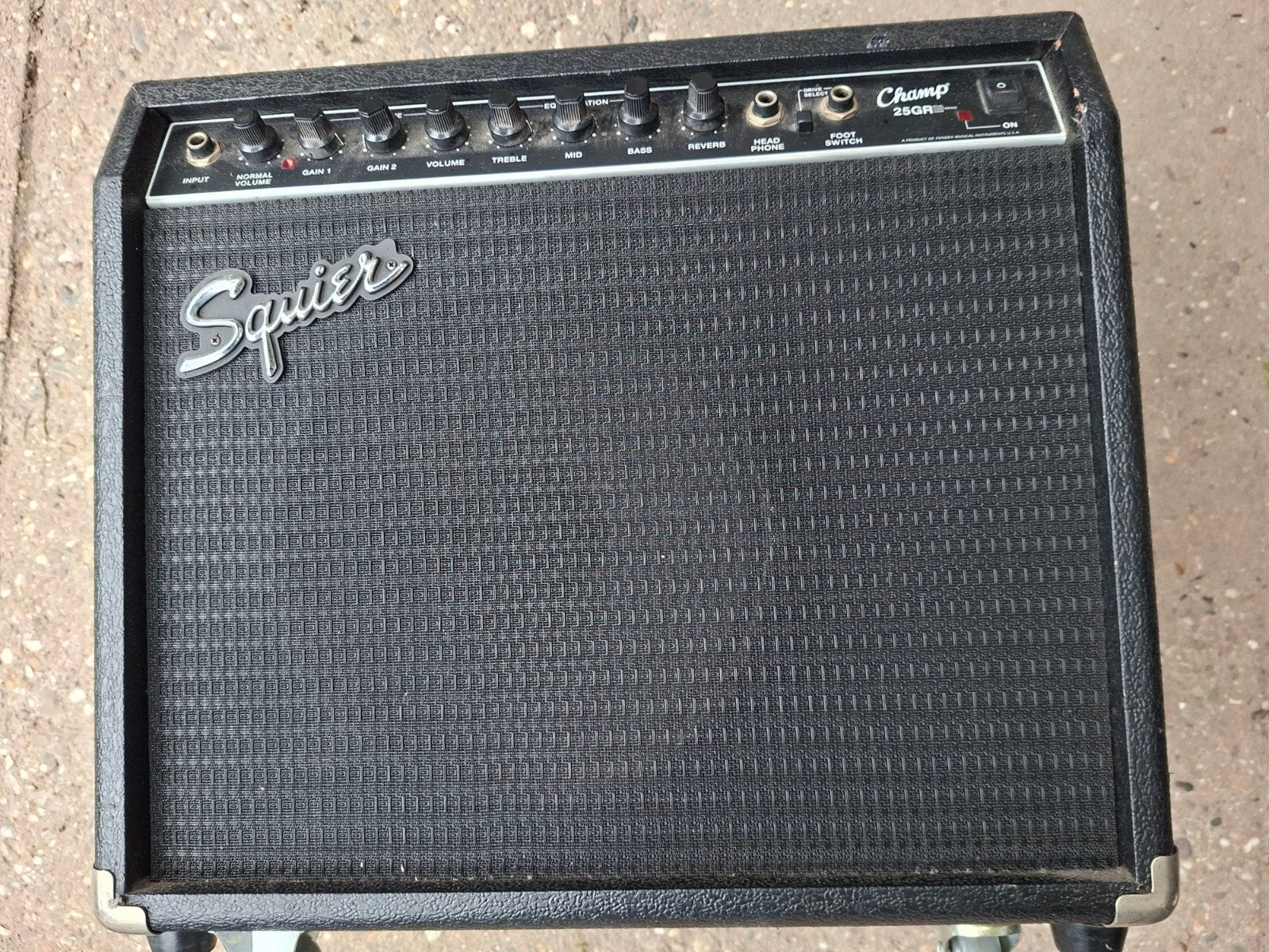 SQUIER CHAMP 25GR CELESTION, Ophalen, Gebruikt, Gitaar, Minder dan 50 watt