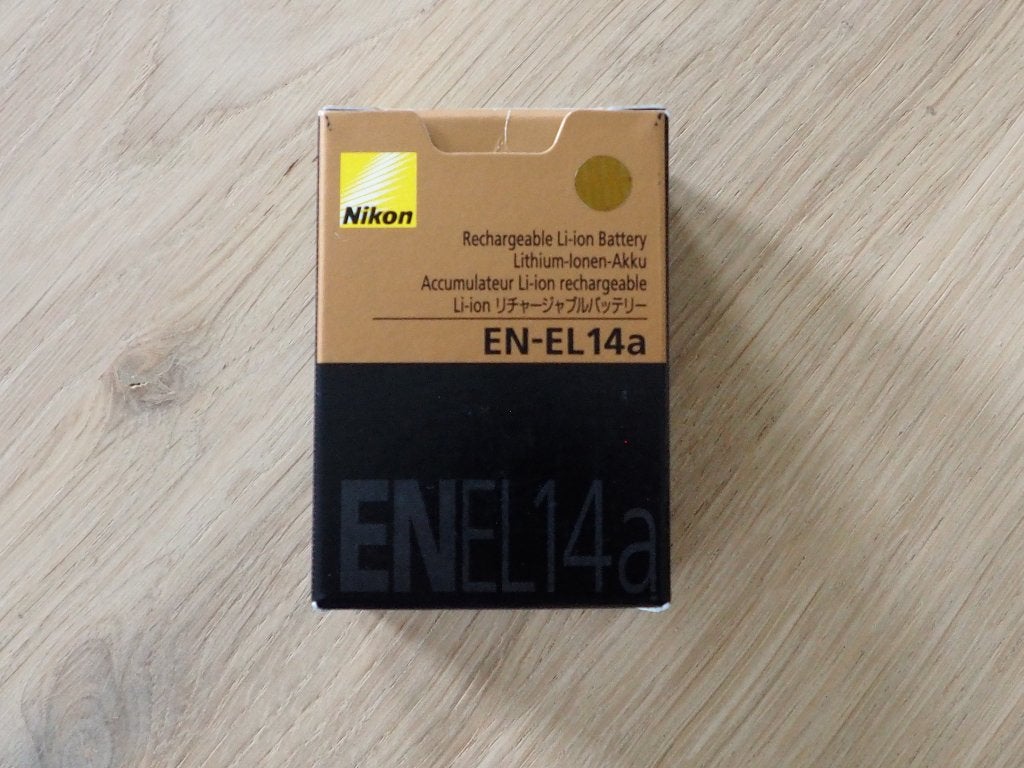 Nikon EN-EL 14a Battery., Audio, Tv en Foto, Zo goed als nieuw, Nikon, Accu, Opladen via netstroom