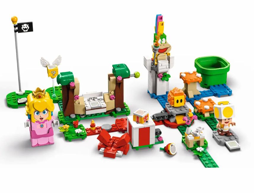 71403 MARIO PEACHES STARTERSET, Overige thema's, Lego, Nieuw, Ophalen of Verzenden