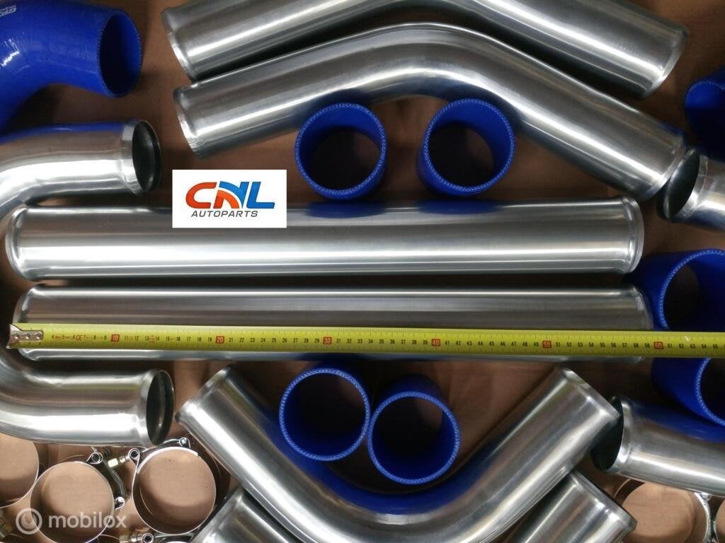 76mm Intercooler Turbo Piping pipe Blue /black silicone hose, Nieuw, Ophalen of Verzenden
