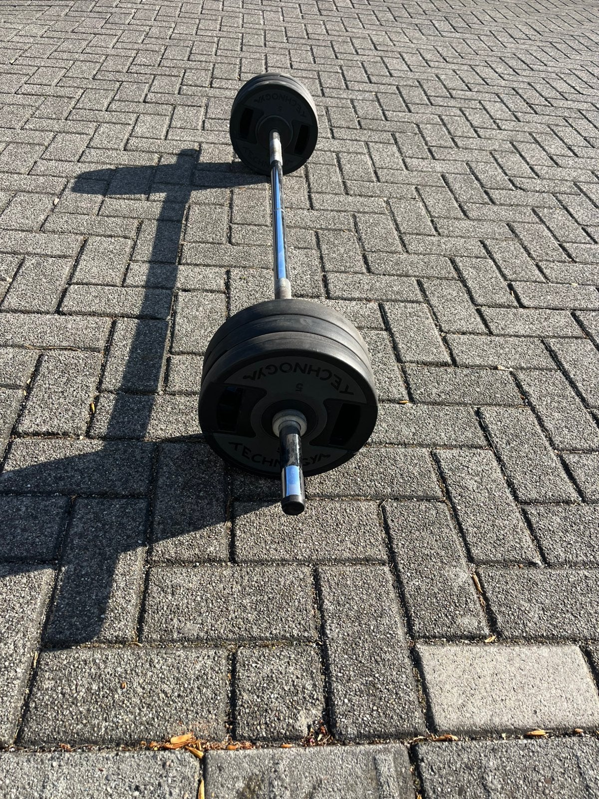 Technogym vaste halter stang 37,5 kg, Ophalen, Vaste halter  stang, 37,5 kg, Halterstangen