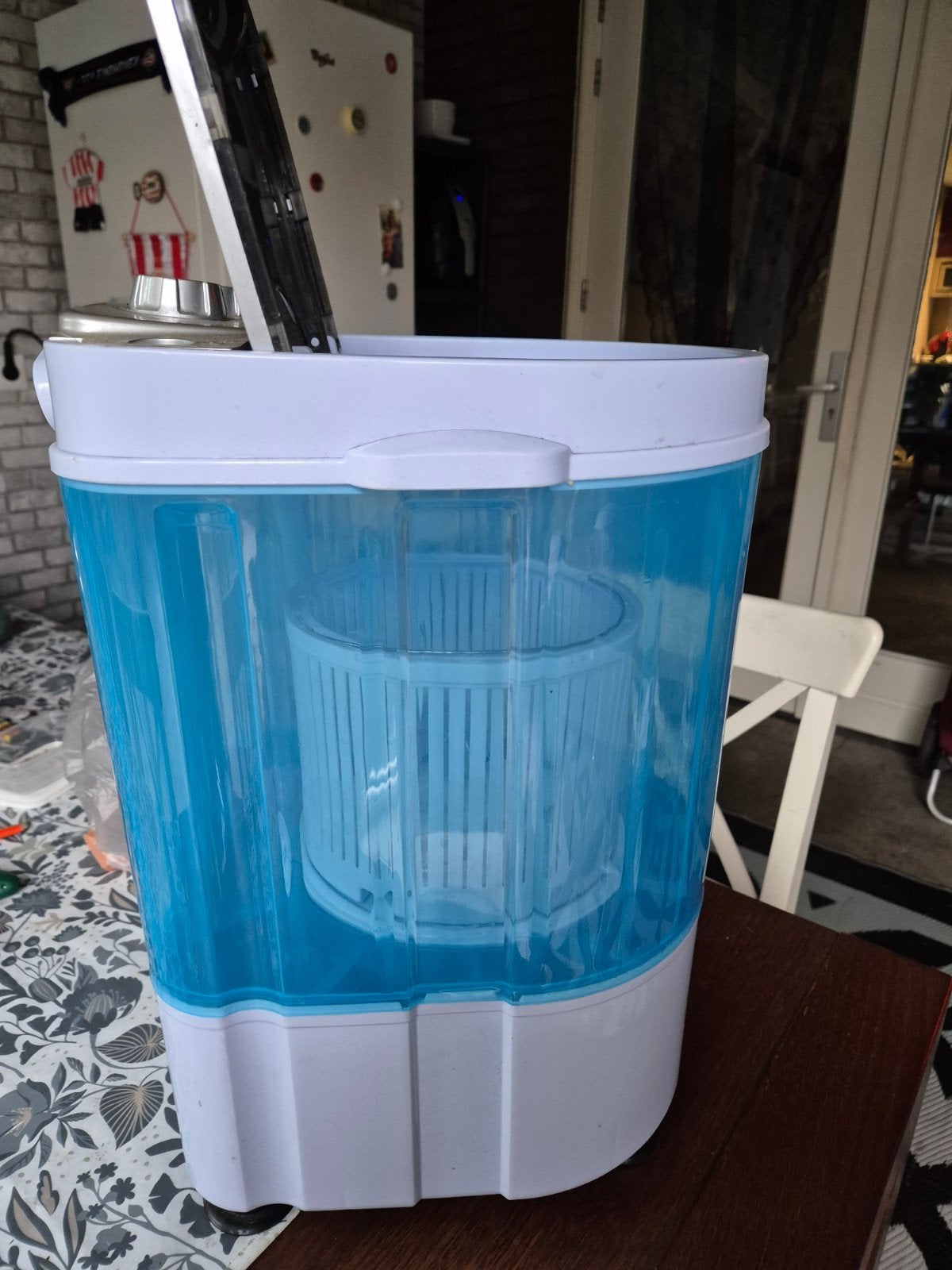 NEXXT HOME Mini Wasmachine - Ideaal voor kleine wasjes, Ophalen, Minder dan 1200 toeren, Minder dan 85 cm, Minder dan 4 kg