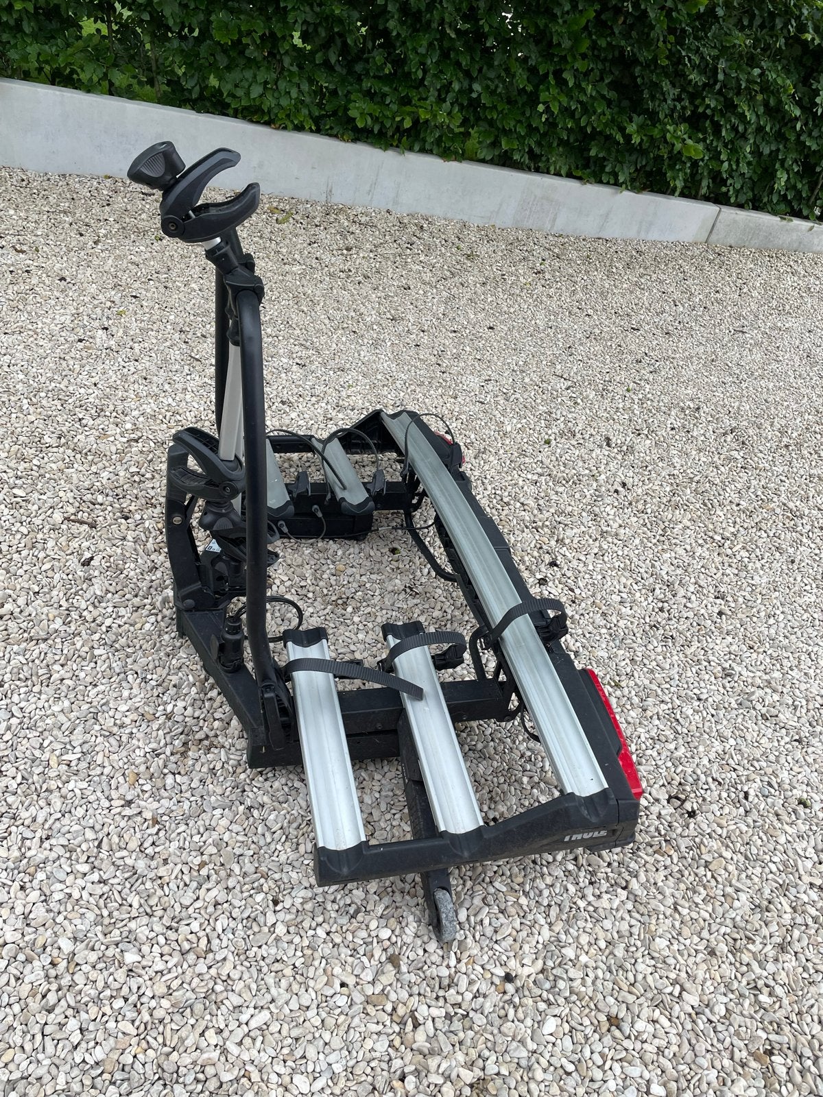 Thule VeloSpace XT 2 Trekhaak Fietsendrager. 4 fietsen!, Auto diversen, Fietsendragers, Ophalen, 3 fietsen of meer, Gebruikt, Brede banden