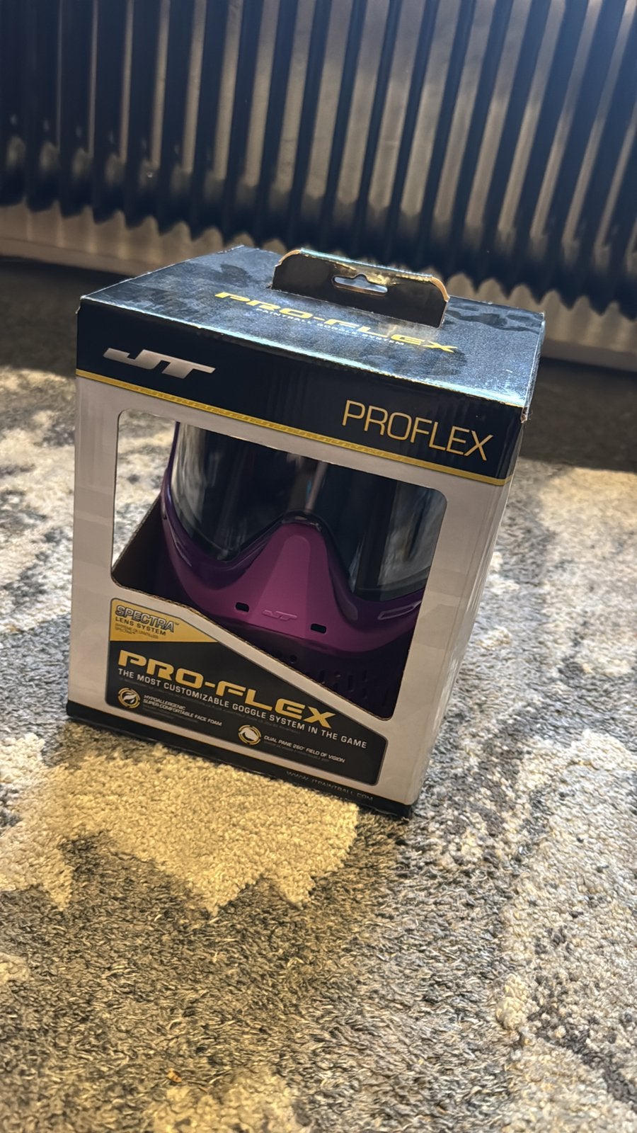 Nieuw* JT proflex Airsoft/Paintball Masker - Paars, Ophalen of Verzenden, Nieuw
