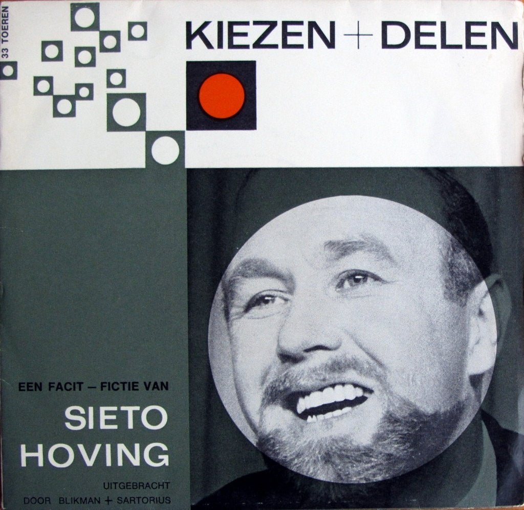 1965	Sieto Hoving		Kiezen + Delen, Cd's en Dvd's, Fotohoes, 7 inch, Ophalen of Verzenden, Zo goed als nieuw