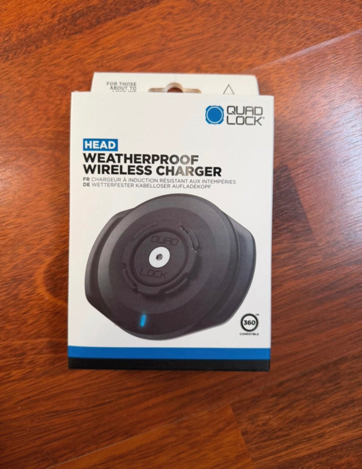 Quad Lock Wireless Charging Head, Ophalen, Nieuw, Motor