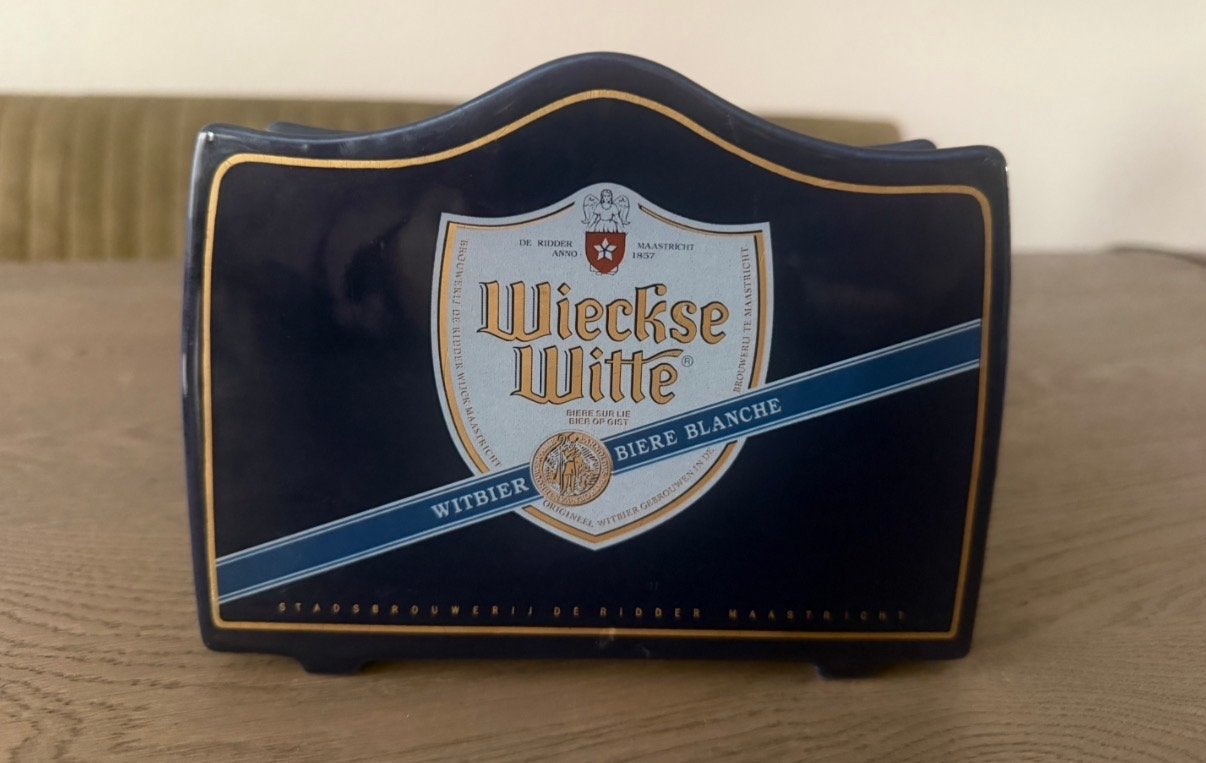Wieckse Witte Servethouder - Stadsbrouwerij De Ridder, Verzamelen, Ophalen of Verzenden, Zo goed als nieuw, Overige typen, Overige merken