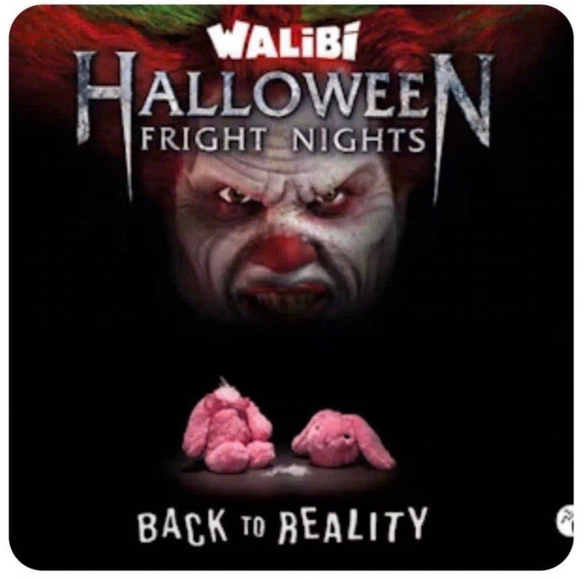 Walibi Holland- Halloween Fright Night, Drie personen of meer