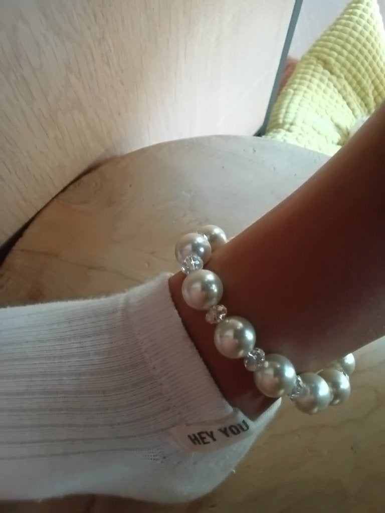 Glinsterende enkelband, Meerkleurig, Verzenden, Nieuw, Sieraden
