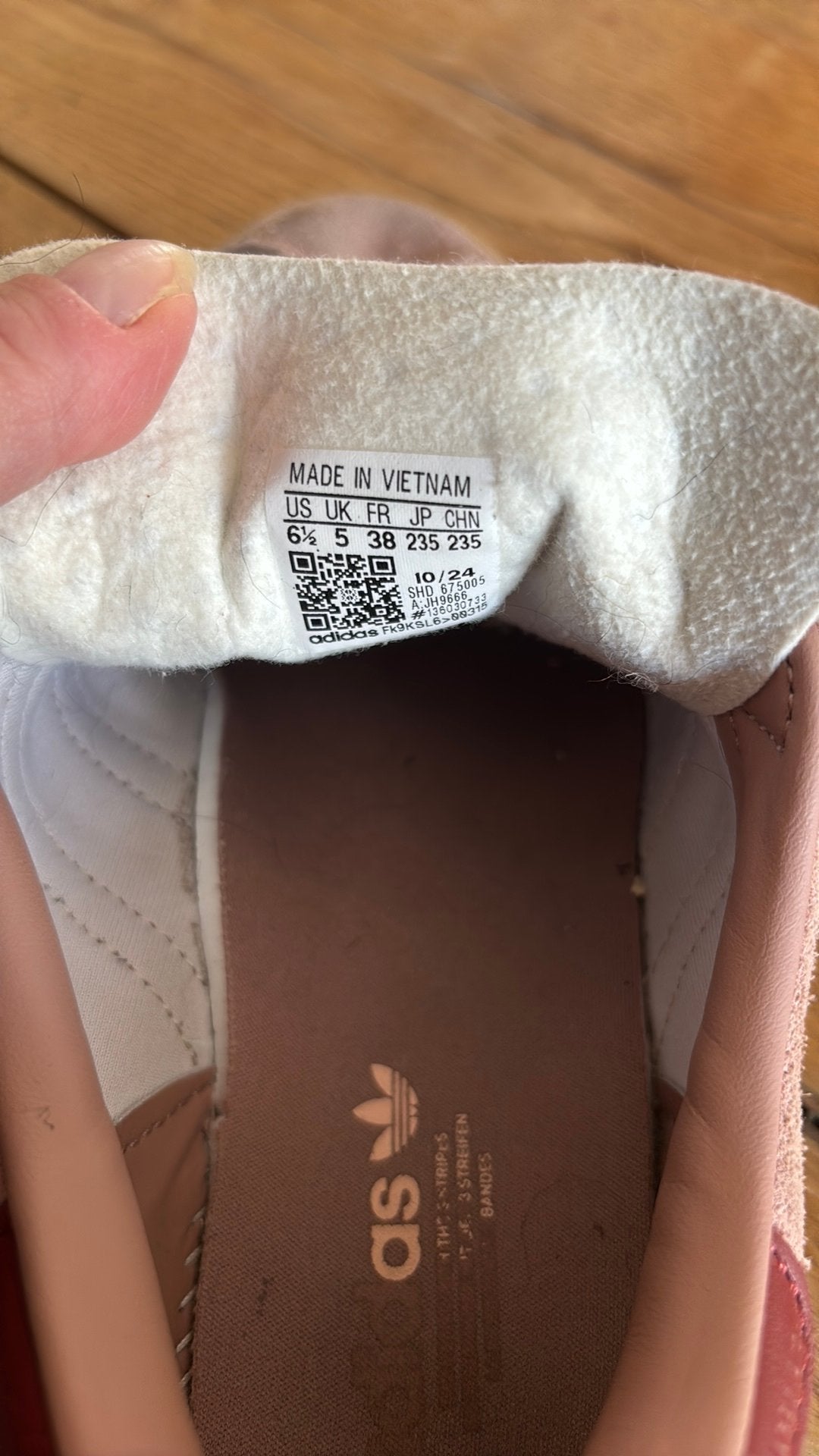 Adidas gazelle, Ophalen of Verzenden, Gedragen