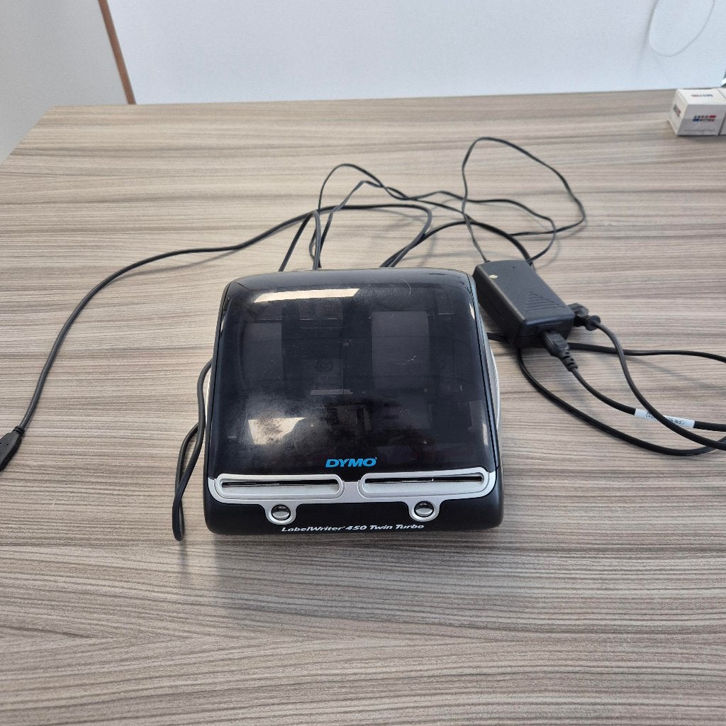Dymo labelwriter 450 Twin turbo + ca. 50 rollen label, Computers en Software, Labelprinters, Ophalen, Zo goed als nieuw, Dymo