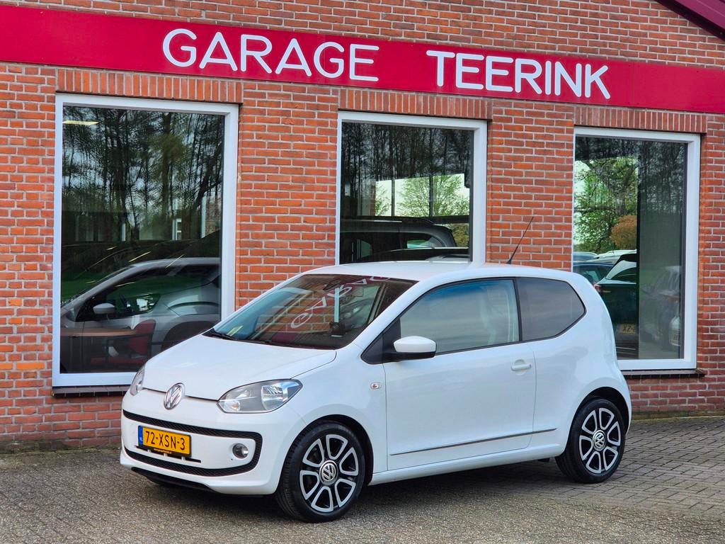 Volkswagen Up! 1.0 high up! BlueMotion 75PK 3drs airco, elek, Euro 5, Stof, Gebruikt, Up!