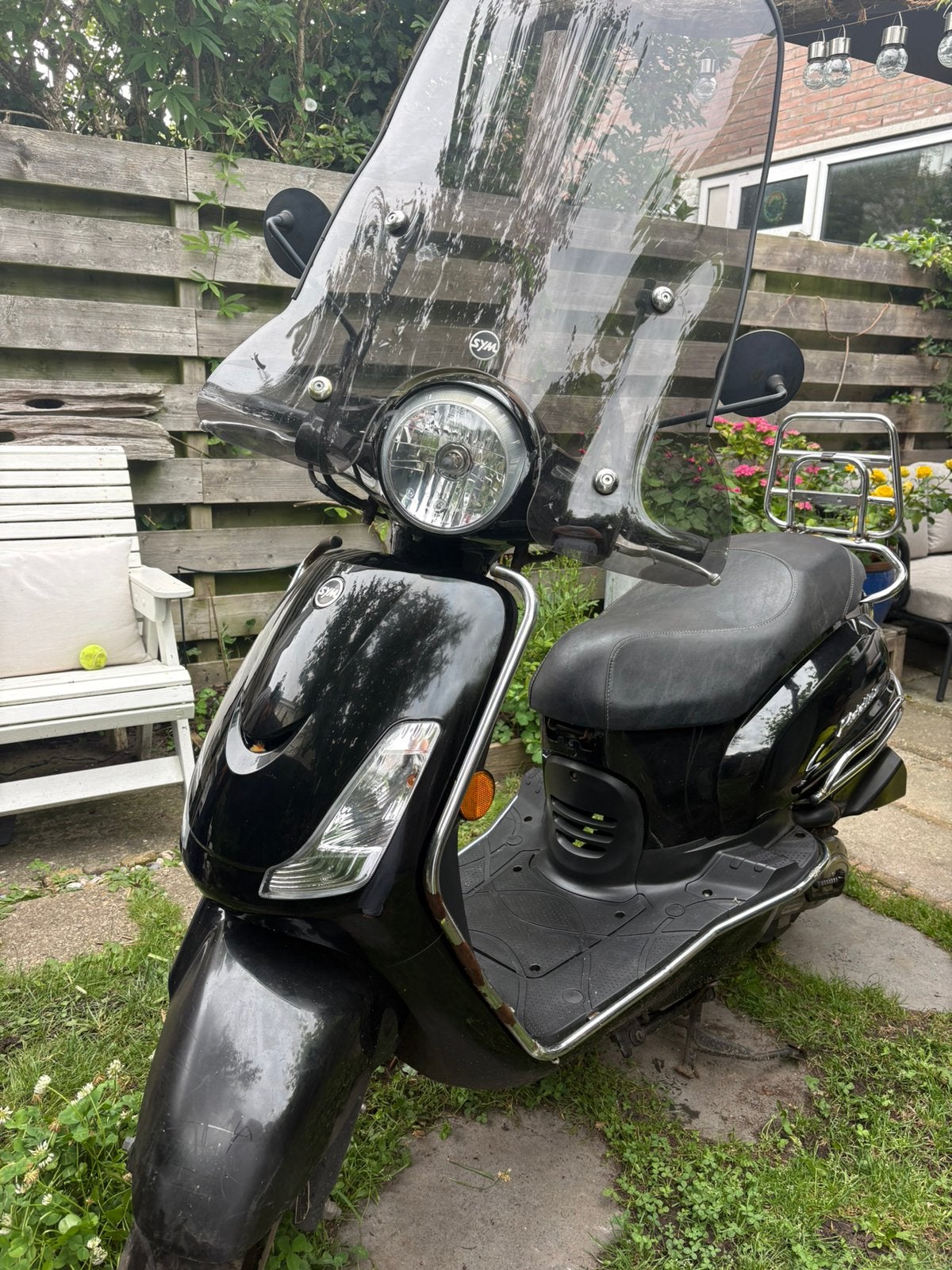 SYM Fiddle 2, Fietsen en Brommers, Scooters | SYM, Ophalen, Zo goed als nieuw, Benzine, Fiddle
