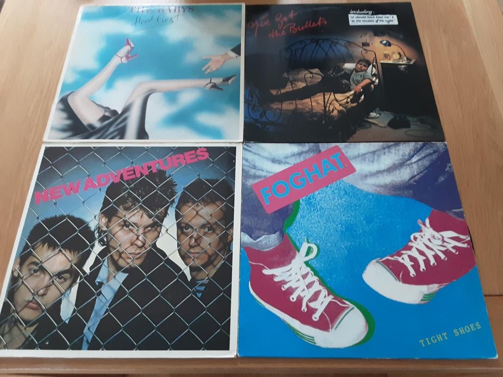 4 LP's: The Babys, I've Got The Bullets, New Adventures etc, Ophalen of Verzenden, Gebruikt, 12 inch