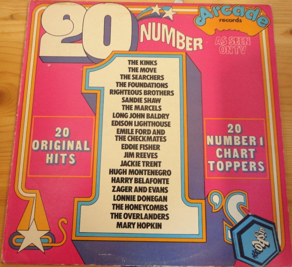 20 number 1 Chart Toppers (LP, LP, Gebruikt, Pop, Ophalen of Verzenden