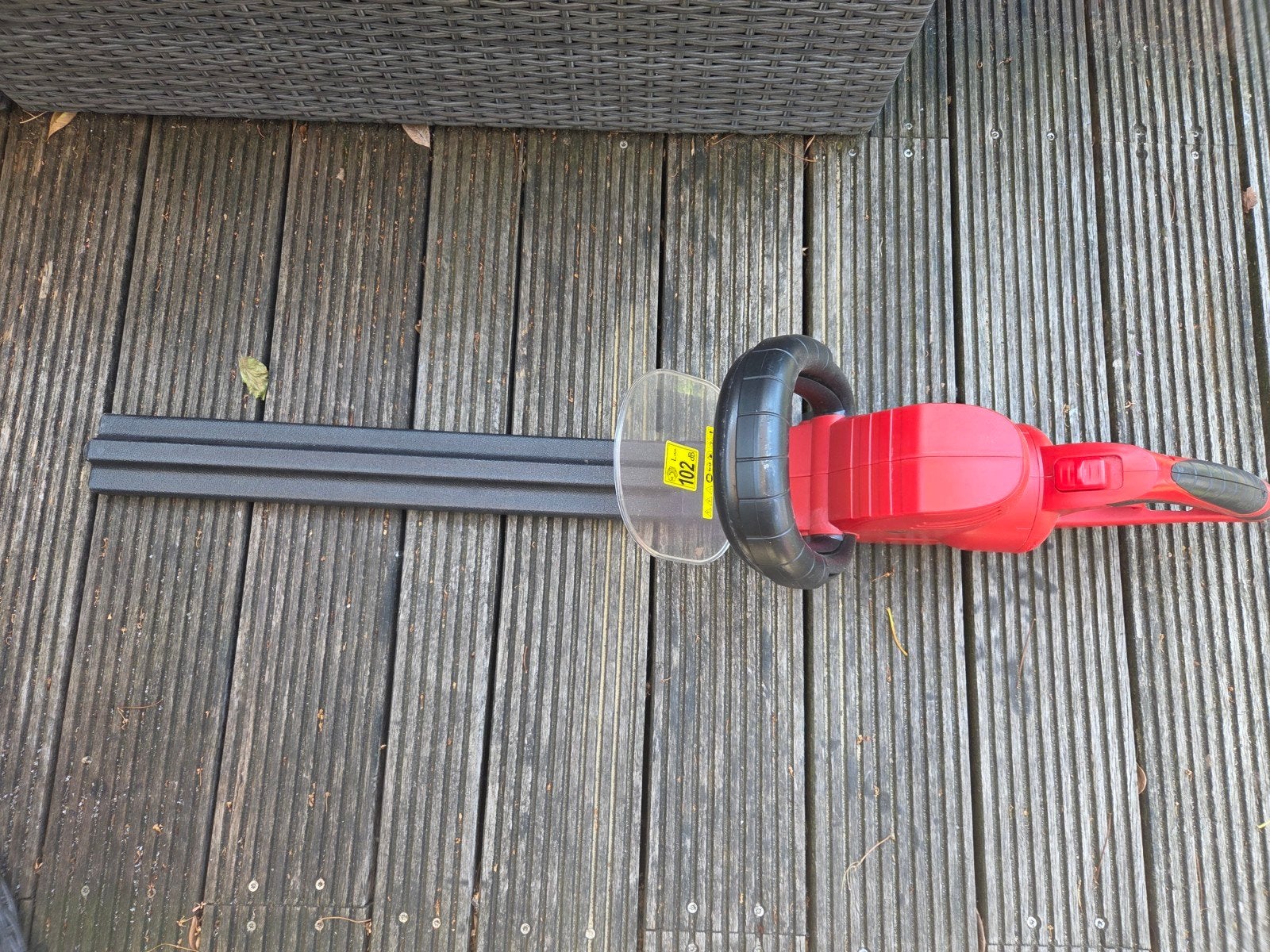 Gamma heggenschaar HS-602R - Gratis, maar Snoer defect, Tuin en Terras, Heggenscharen, Ophalen, Gebruikt, Elektrisch, Gamma