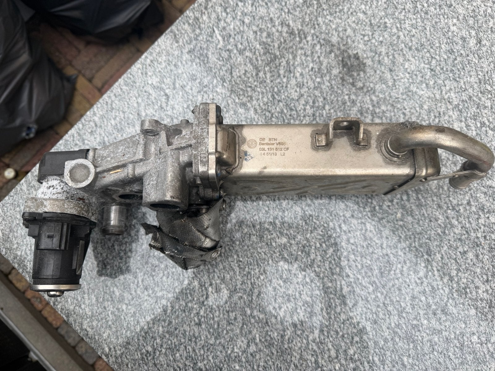 EGR Klep met Koeler voor Volkswagen/Audi/Skoda/Seat, Ophalen of Verzenden, Gebruikt, Volkswagen