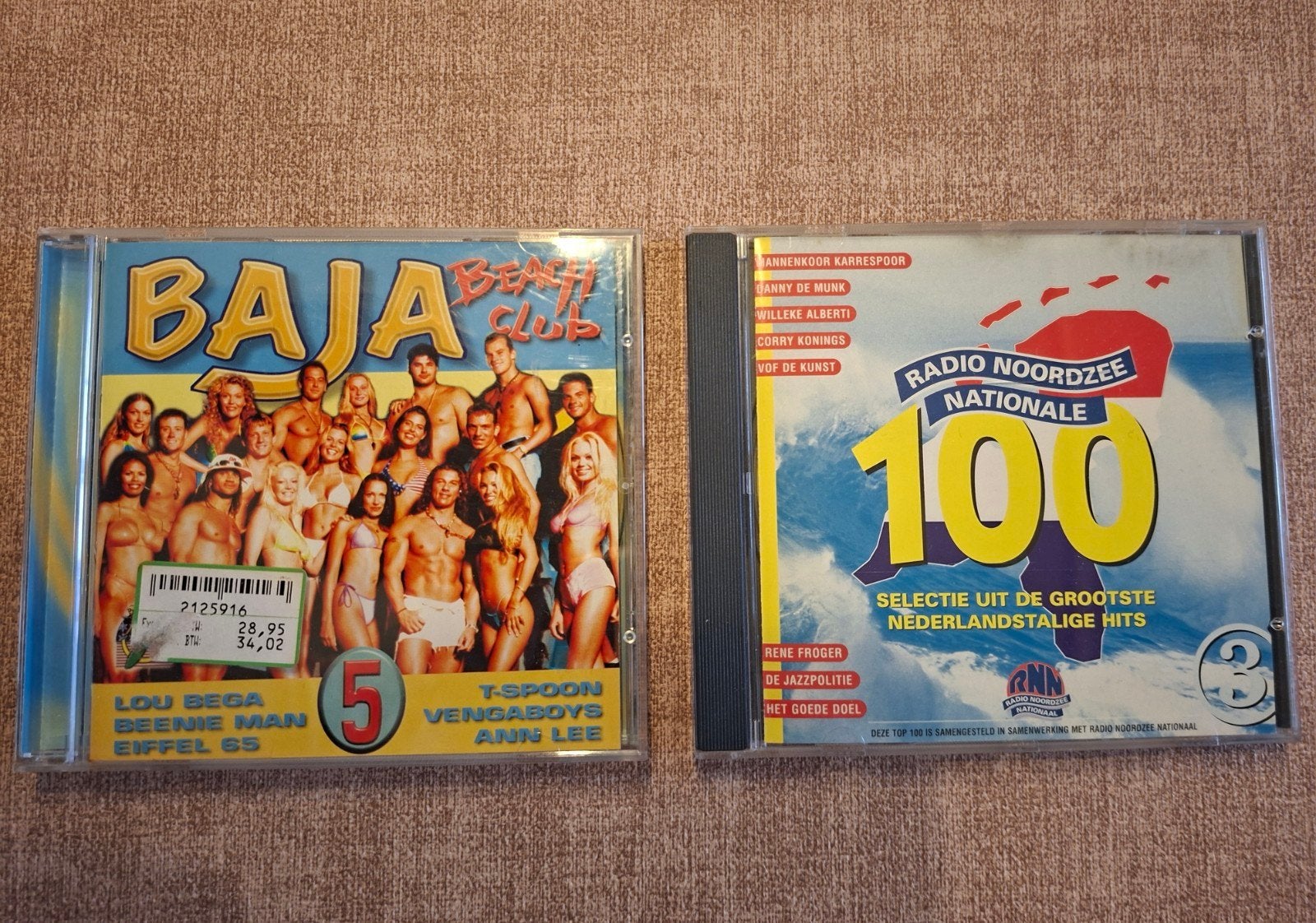 Baja Beach Club 5 & Radio Noordzee Nationale 100 CD's, Gebruikt, Overige genres, Ophalen of Verzenden, Verzamelalbum