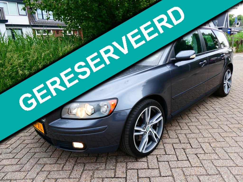 Volvo V50 2.4i 155.000km. Clima Cruise Trekhaak 1500kg. Hist, Auto's, Stof, Gebruikt, 700 kg, Origineel Nederlands