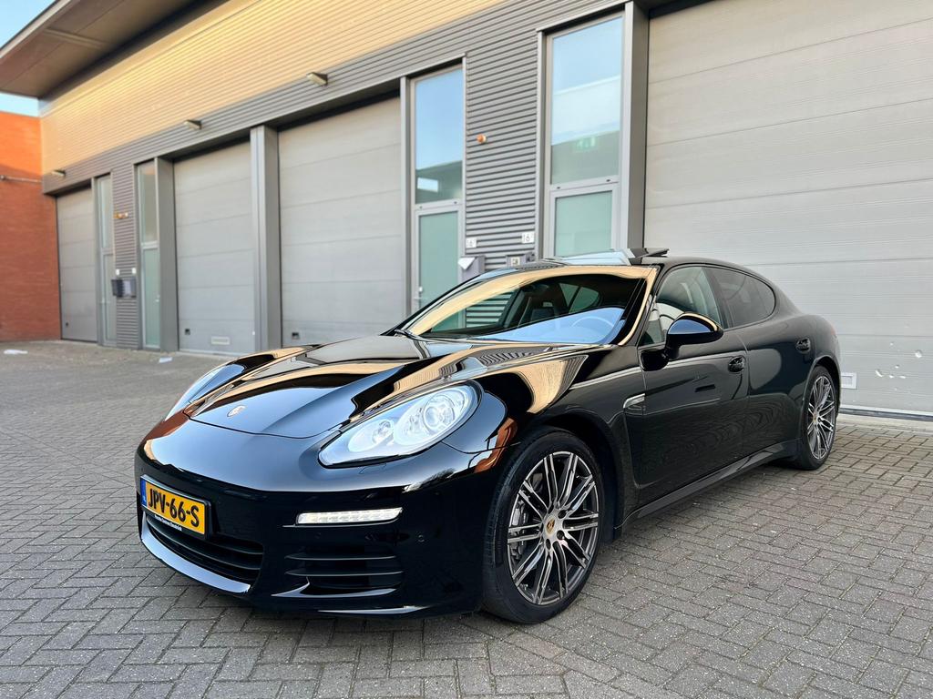 Porsche Panamera 3.0 Diesel | 300 PK | Automaat | Leer |, Auto's, Porsche, Automaat, Achterwielaandrijving, Zwart, 4 stoelen