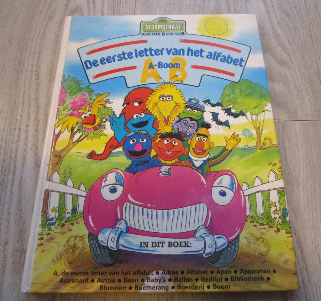 De eerste letter van het alfabet – A-Boom (Sesamstraat), Boeken, Gelezen, Fictie algemeen, Jongen of Meisje, Ophalen of Verzenden