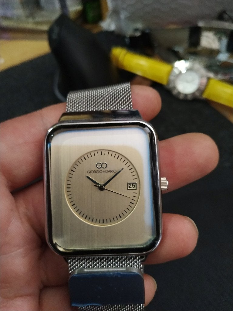 GIORGIO & DARIO dames horloge, Overige merken, Staal, Zakhorloge, Staal