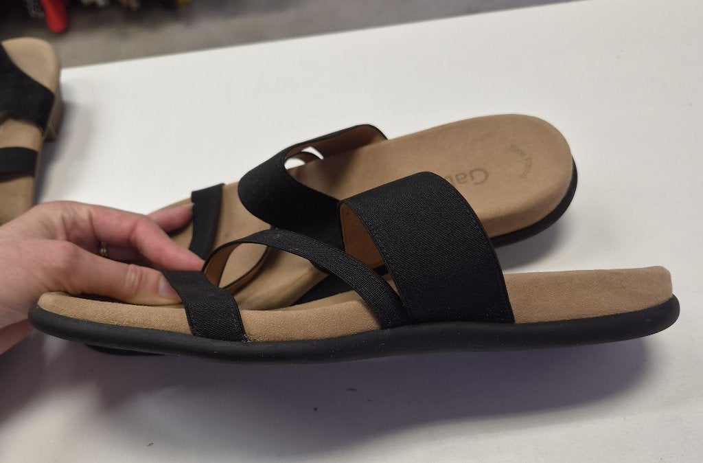 Gabor Best zwart comfort sandalen elastische banden 43 51650, Gabor, Info@gabor.de, Marienberger Str. 31, 83024 Rosenheim, Duitsland