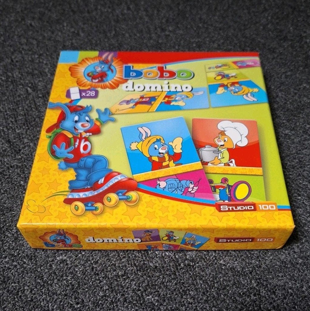 Bobo Domino Spel - Studio 100, Kinderen en Baby's, Speelgoed | Overig, Ophalen of Verzenden, Jongen of Meisje