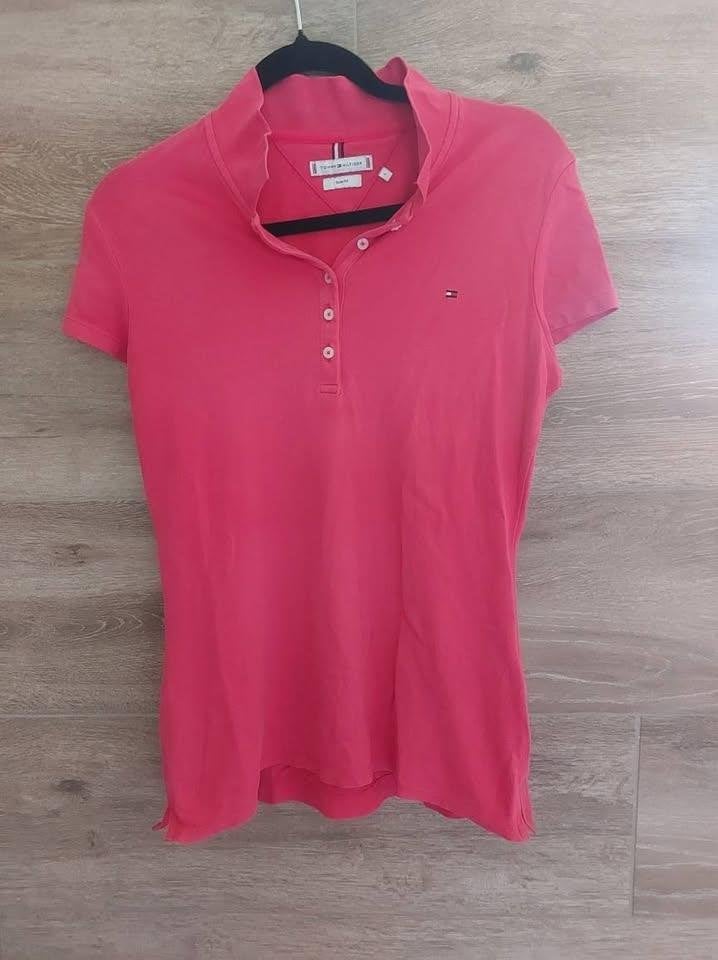 Dames poloshirt tommy hilfiger, Overige kleuren, Maat 42/44 (L), Ophalen of Verzenden, Korte mouw