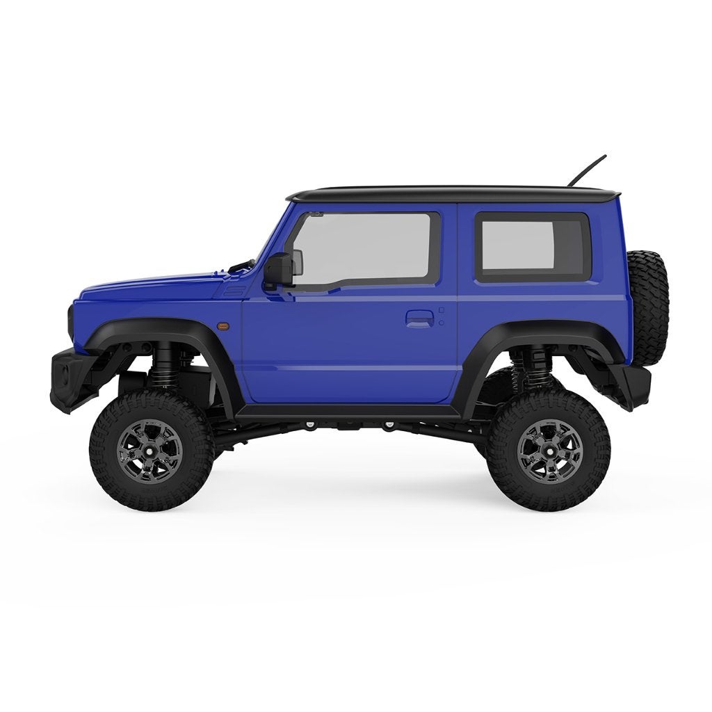 UDI R/C Crawler Suzuki Jimny 1/18 blauw incl accu en lader, Ophalen, ., Auto offroad, .