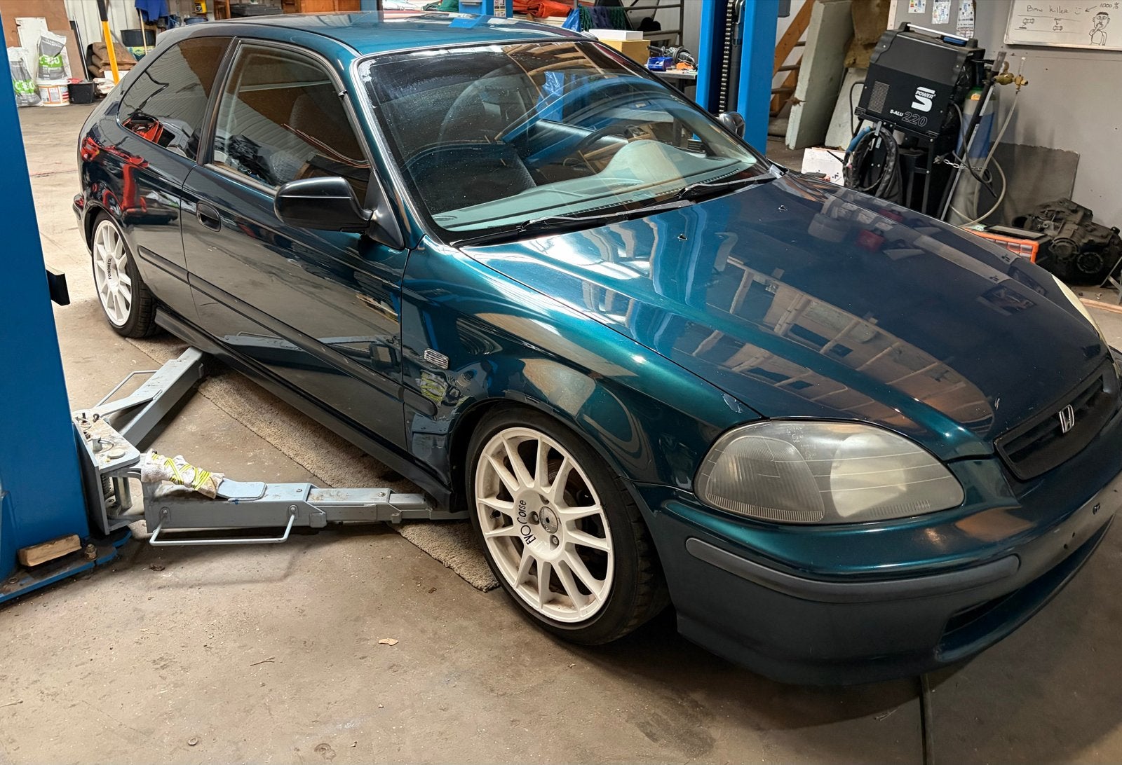Honda Civic 1.4 I 1997 Groen, Auto's, Honda, Particulier, Civic, Benzine, Hatchback, Handgeschakeld, Origineel Nederlands, Groen