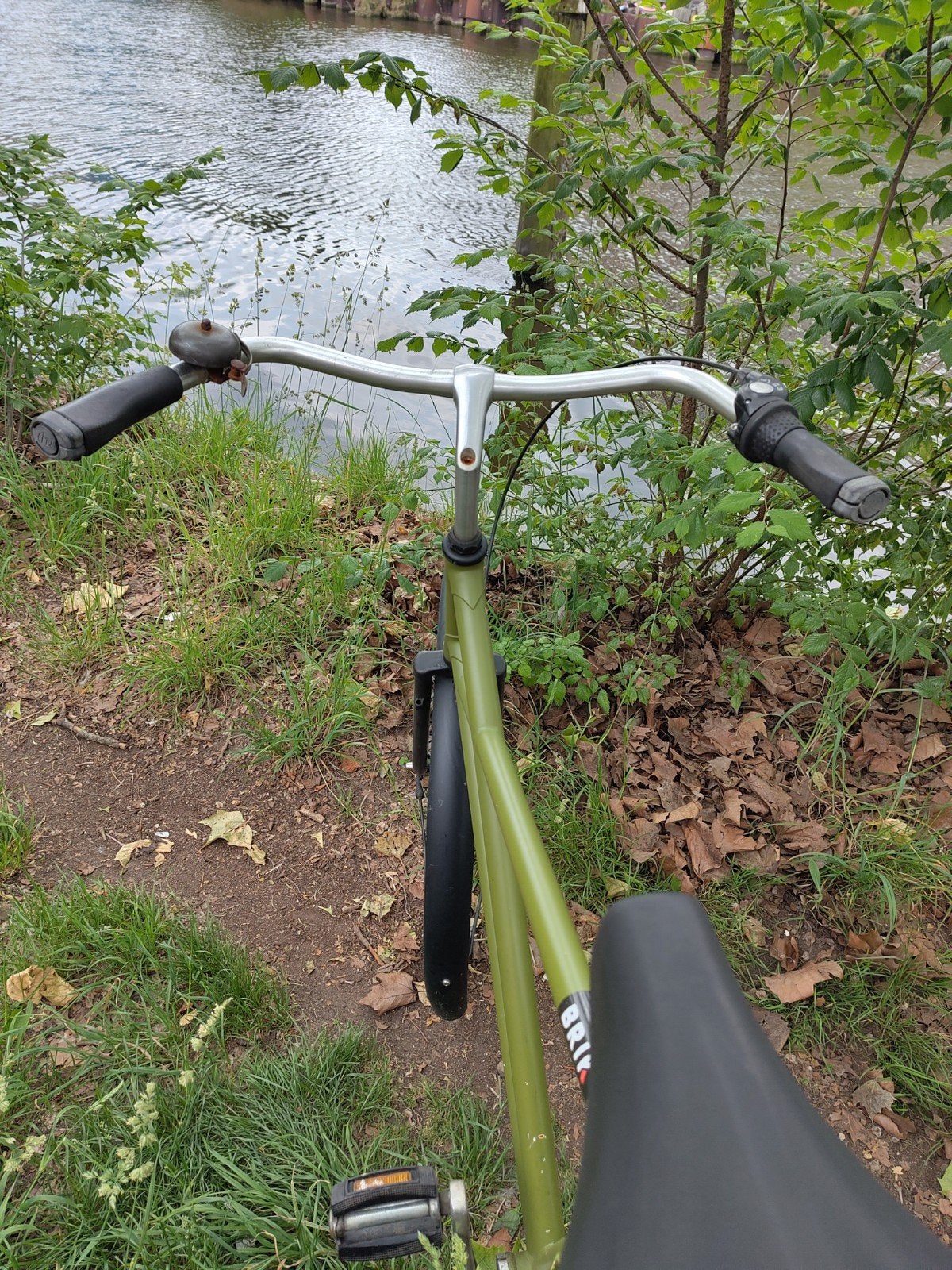 BRIK fiets voor onderdelen, Terugtraprem, Gebruikt, Versnellingen, Ophalen