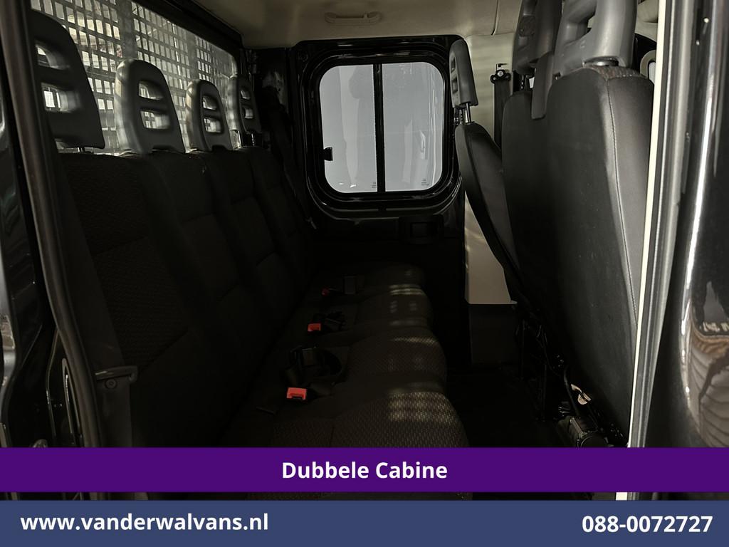 Peugeot Boxer 2.2 Blue HDi 140pk Pick-up 7 Persoons Dubbele, Auto's, Stof, Gebruikt, Euro 6, 4 cilinders