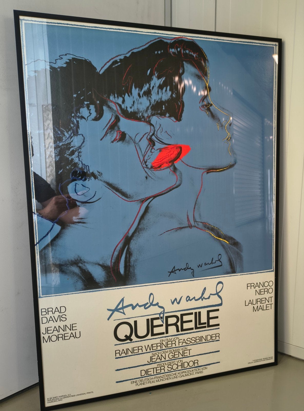 Originele print Andy Warhol!, Ophalen, Zo goed als nieuw, A1 t/m A3, Film en Tv