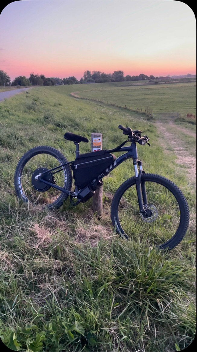 Ebike conversion kit 2000W 52V - 80km/u topsnelheid, Ophalen, Zo goed als nieuw, 50 km per accu of meer, Giant