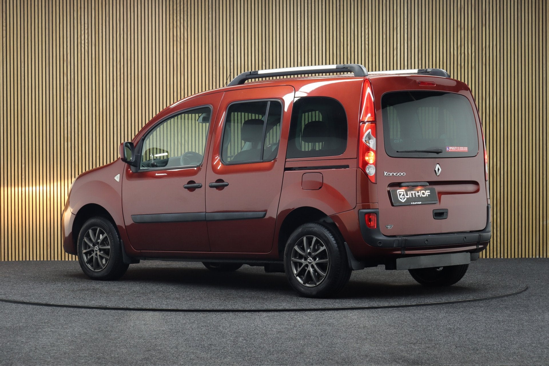 Renault Kangoo Rolstoelauto 3+1 1.6-16V Privilège | Cruise-, Auto's, Stof, Gebruikt, 4 cilinders, Origineel Nederlands