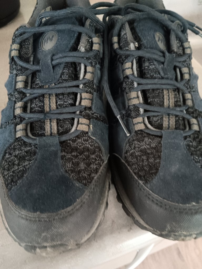 wandelschoenen, Ophalen, Zwart, Wandelschoenen, Gedragen