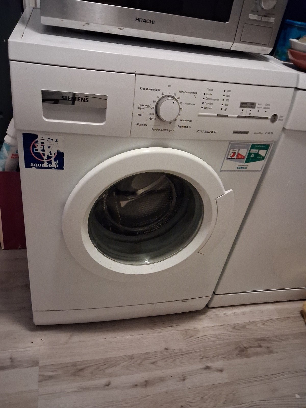 Siemens VarioPerfect Wasmachine, ophalen v Vreewijk, Ophalen, Zo goed als nieuw, 85 tot 90 cm, 1200 tot 1600 toeren