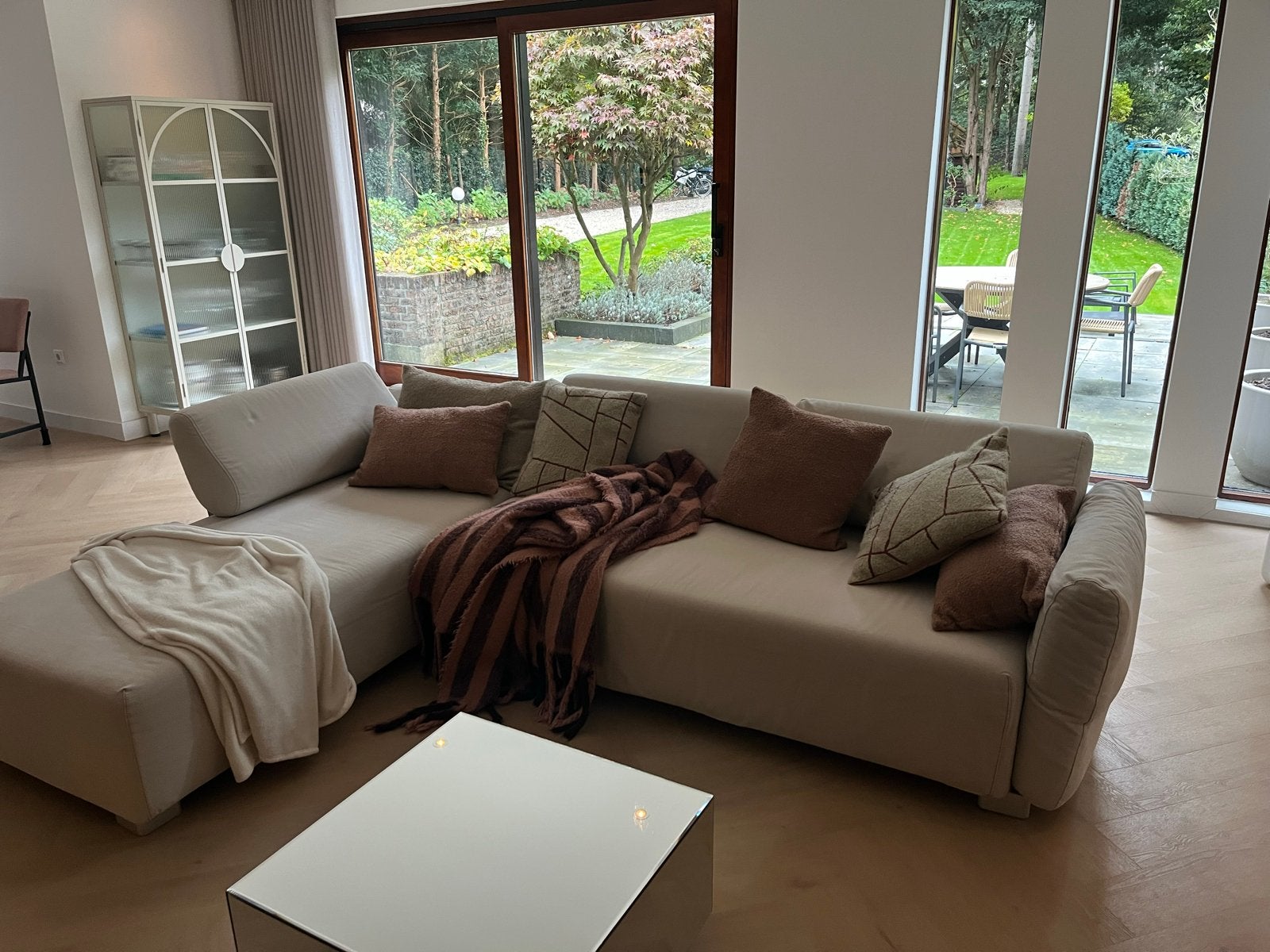 IKEA Mysinge Hoekbank - Vintage Design & Slaapbank, Ophalen, Gebruikt, 100 tot 125 cm, Driepersoons