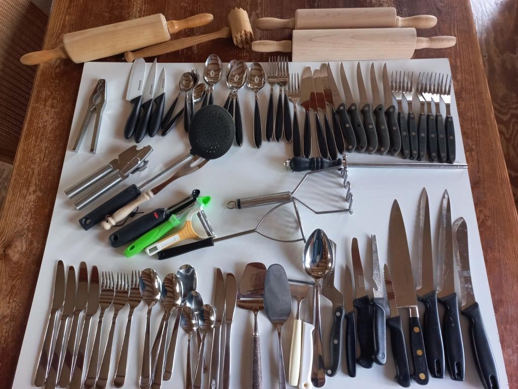 Diverse keukengerei, Ophalen of Verzenden, Rvs of Chroom