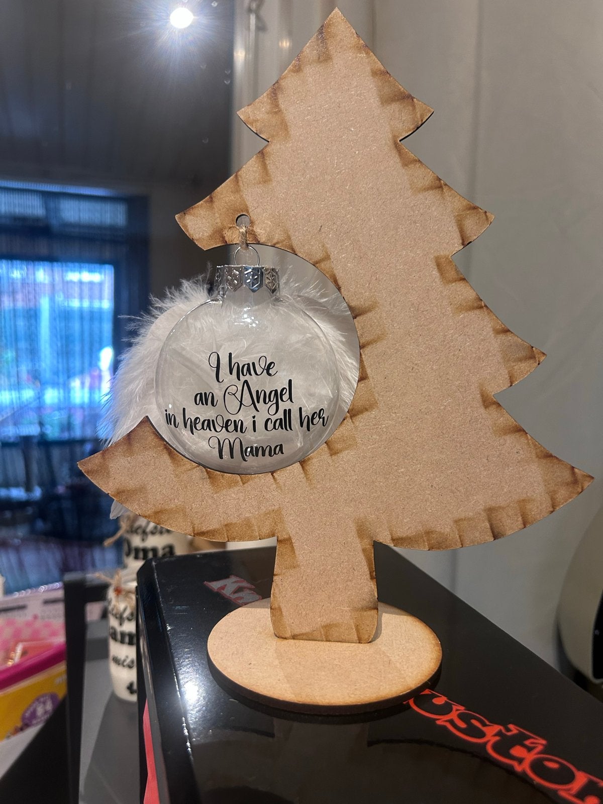 Kerst boom met kerst bal, Ophalen of Verzenden, Nieuw