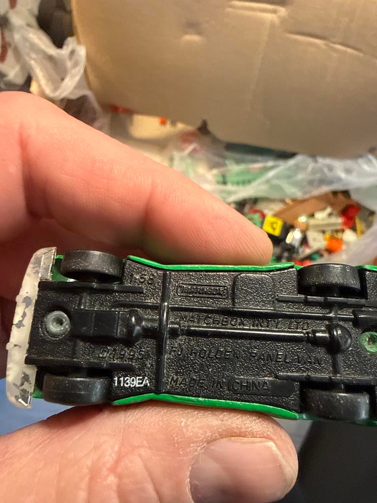 Matchbox FJ Holden Panel Van 1995, Overige merken, Gebruikt, 1:50 of kleiner, Auto