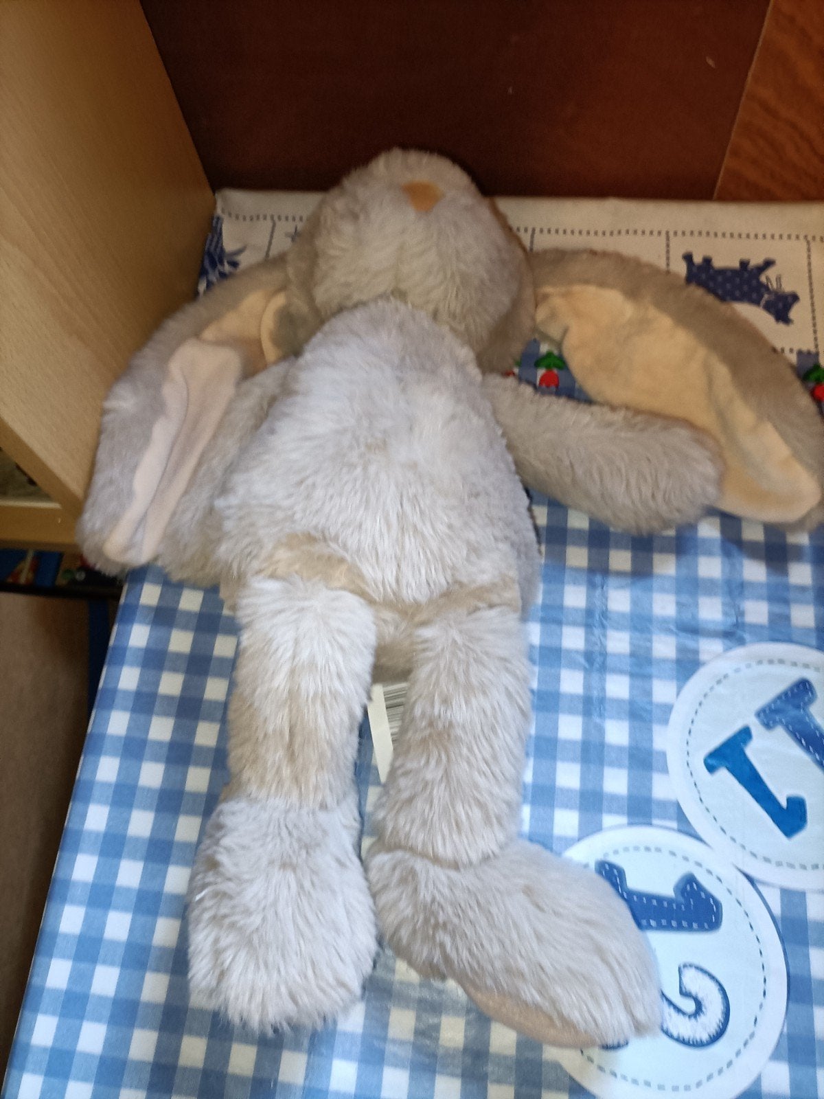 Konijn knuffel Action ZD Trading zacht 41 cm groot, Ophalen of Verzenden, Zo goed als nieuw, Konijn