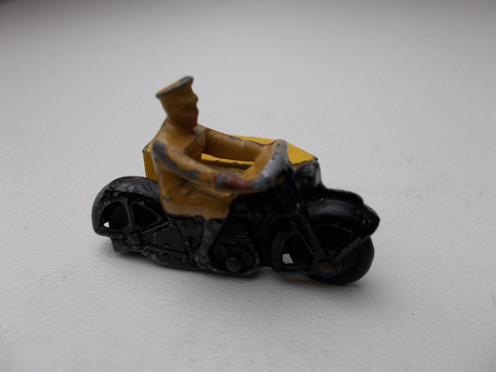 1959 Dinky Toys 272. ANWB WEGENWACHT. MOTORCYCLE PATROL(-D-)