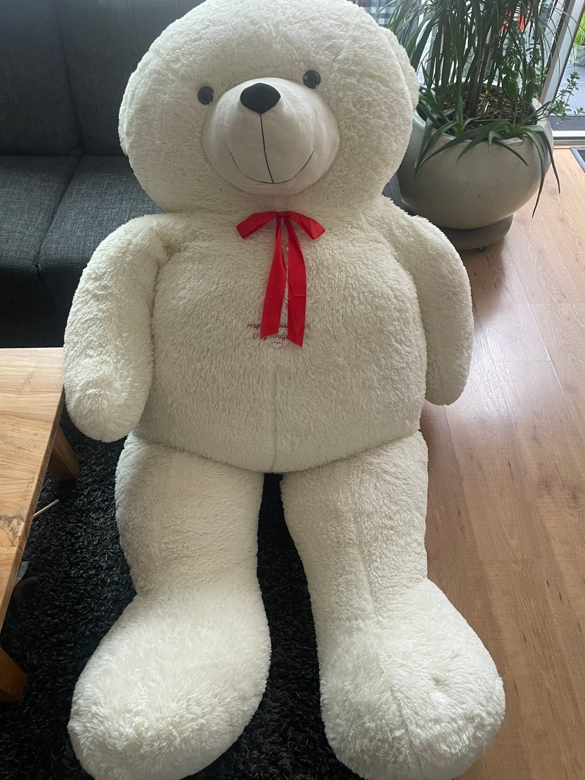 2,20 meter knuffel beer voor valentijn, Overige merken, Overige karakters, Beer, Ophalen of Verzenden