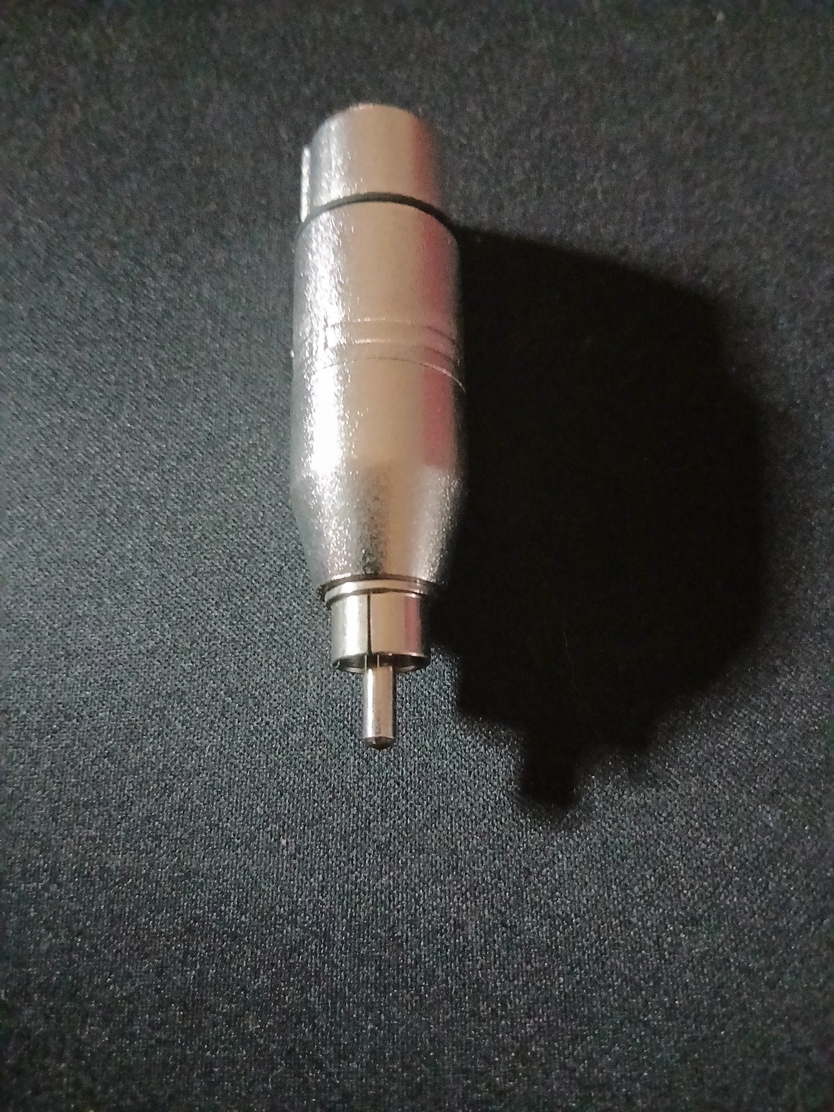 XLR naar RCA Adapter - Microfoon/Audio Connector-8 euro., Ophalen of Verzenden, Zo goed als nieuw, Microfoon