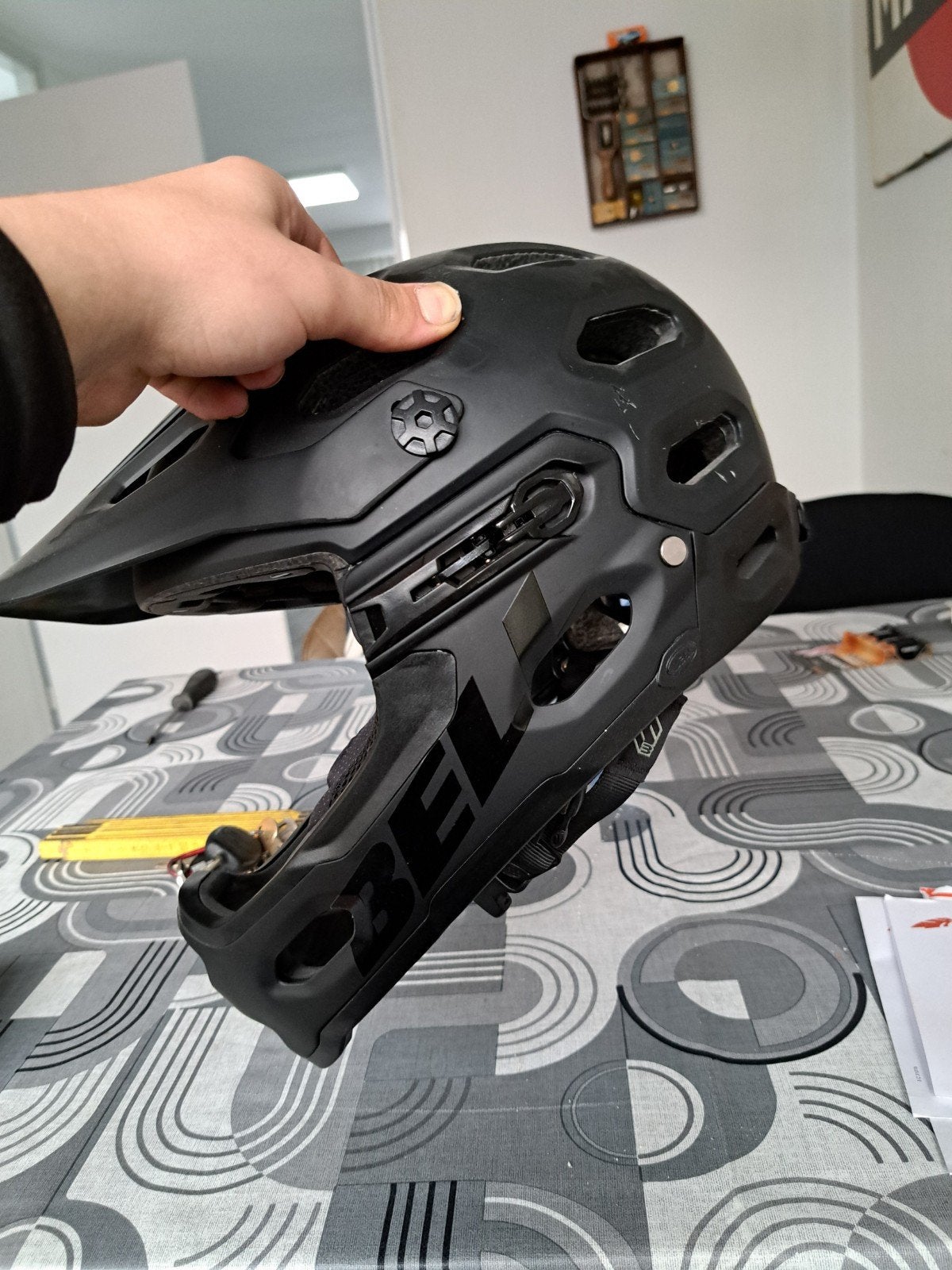 Bell Super 3R MIPS fietshelm - Niet vaak gedragen, Ophalen of Verzenden, Zo goed als nieuw, Bell, L