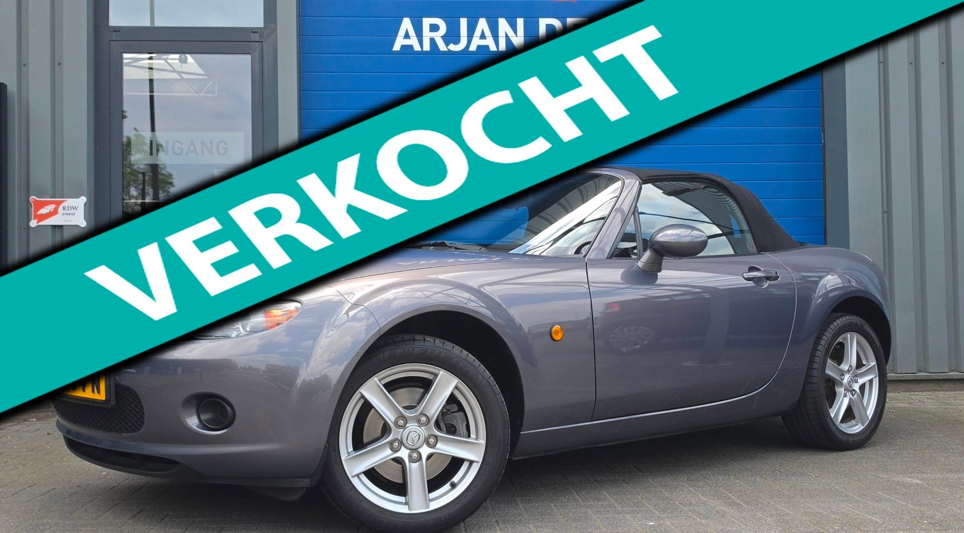 Mazda MX-5 1.8 Exclusive A/C Clima Nette staat! 79000KM! LM, Auto's, 127 pk, Gebruikt, 4 cilinders, Cabriolet