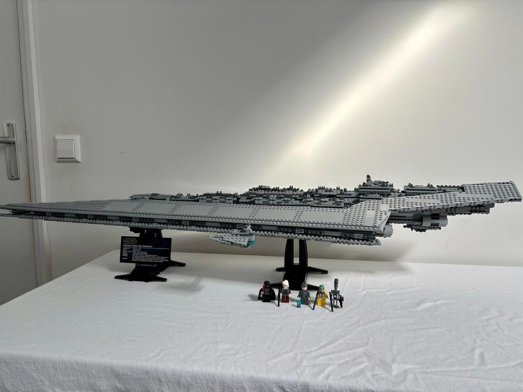 Lego Star Wars Super Star Destroyer 10221 Compleet, Ophalen of Verzenden, Gebruikt, Complete set, Lego
