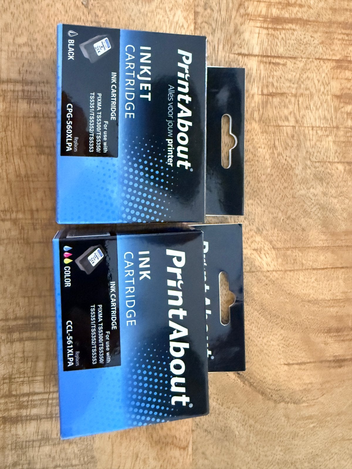 PrintAbout Inktcartridges voor Canon Pixma (Zwart & Kleur), Computers en Software, Printerbenodigdheden, Ophalen of Verzenden